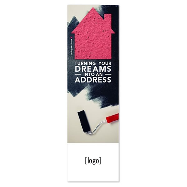 Seed Paper Shape Bookmark 1