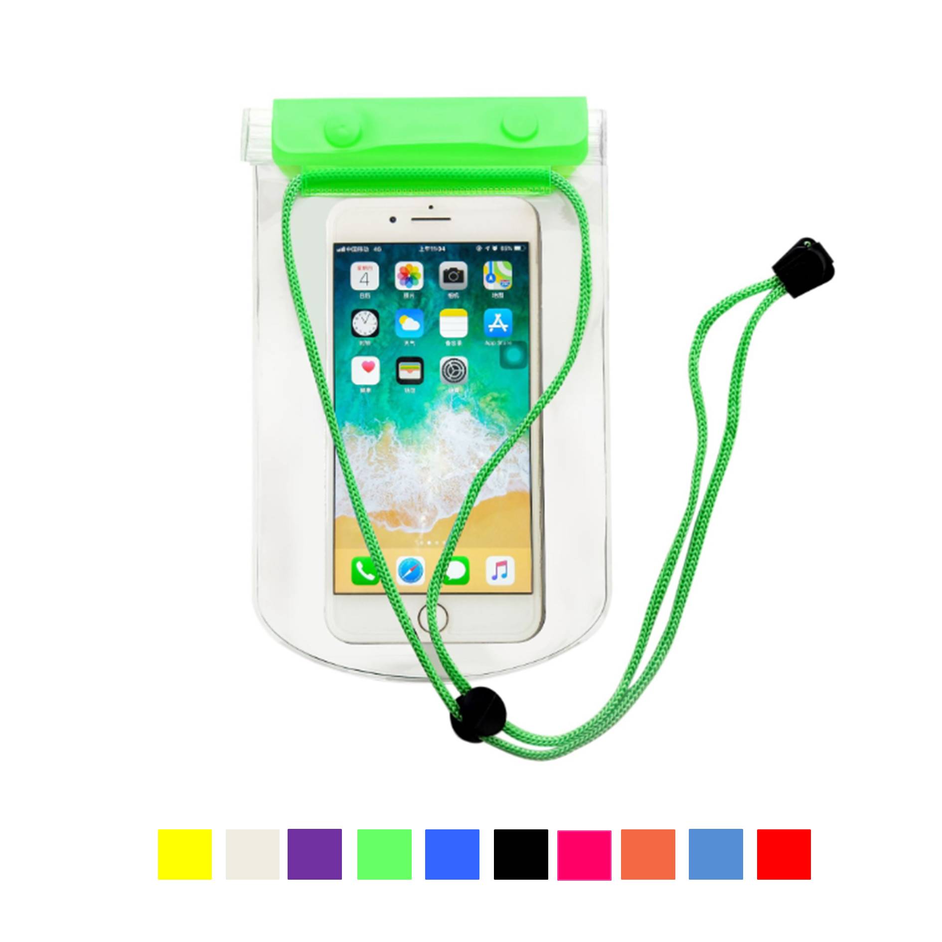 Transparent Waterproof Cellphone Pouch 4