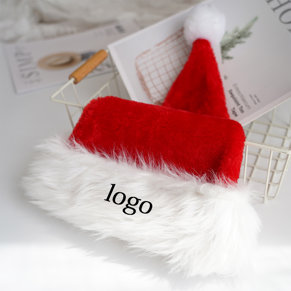 Plush Christmas Santa Hat 4