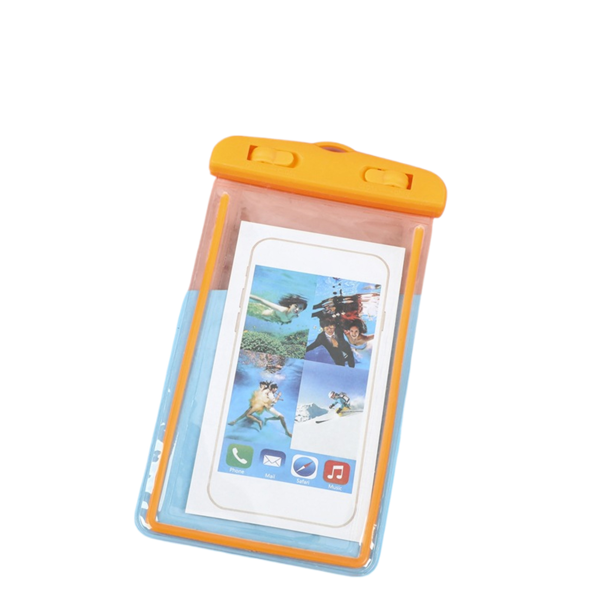 MOQ100 Glowing Waterproof Phone Case for Outdoor Use 1