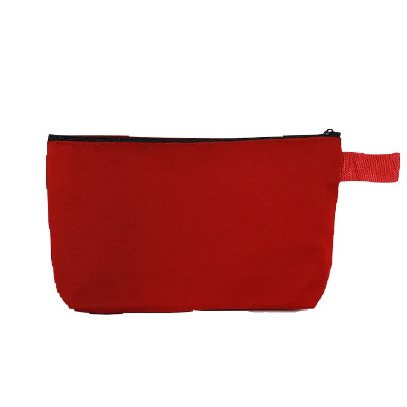Canvas School Supplies and Makeup Bag 14