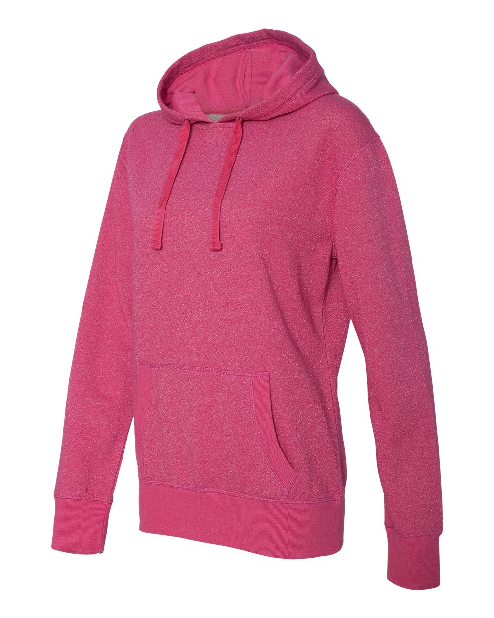 Women's Glitter French Terry Hooded Sweatshirt - 8860 23