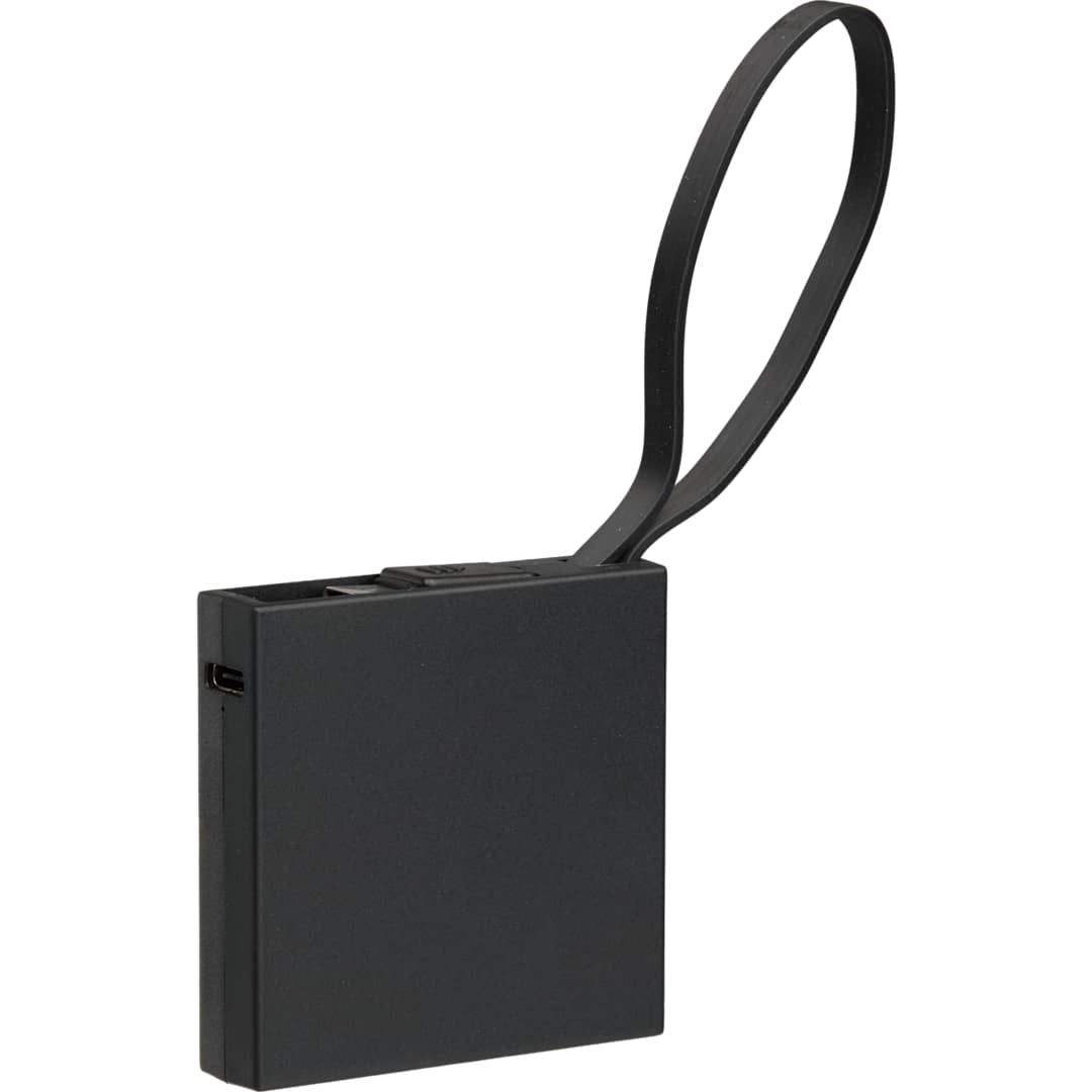 Recycled ABS 2000 mAh Power Bank with Type-C Cable 69