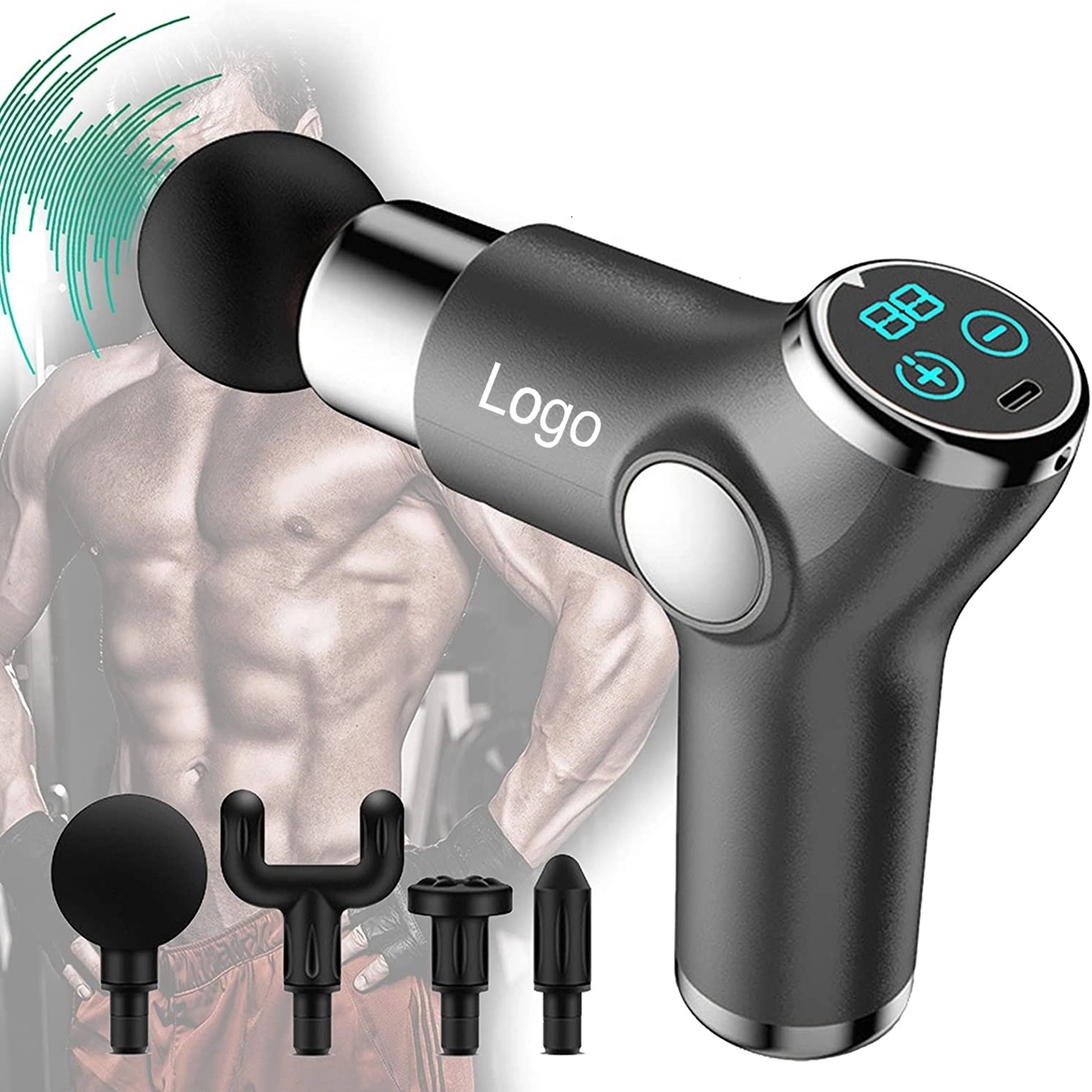 Mini Handheld Massaging Gun 1