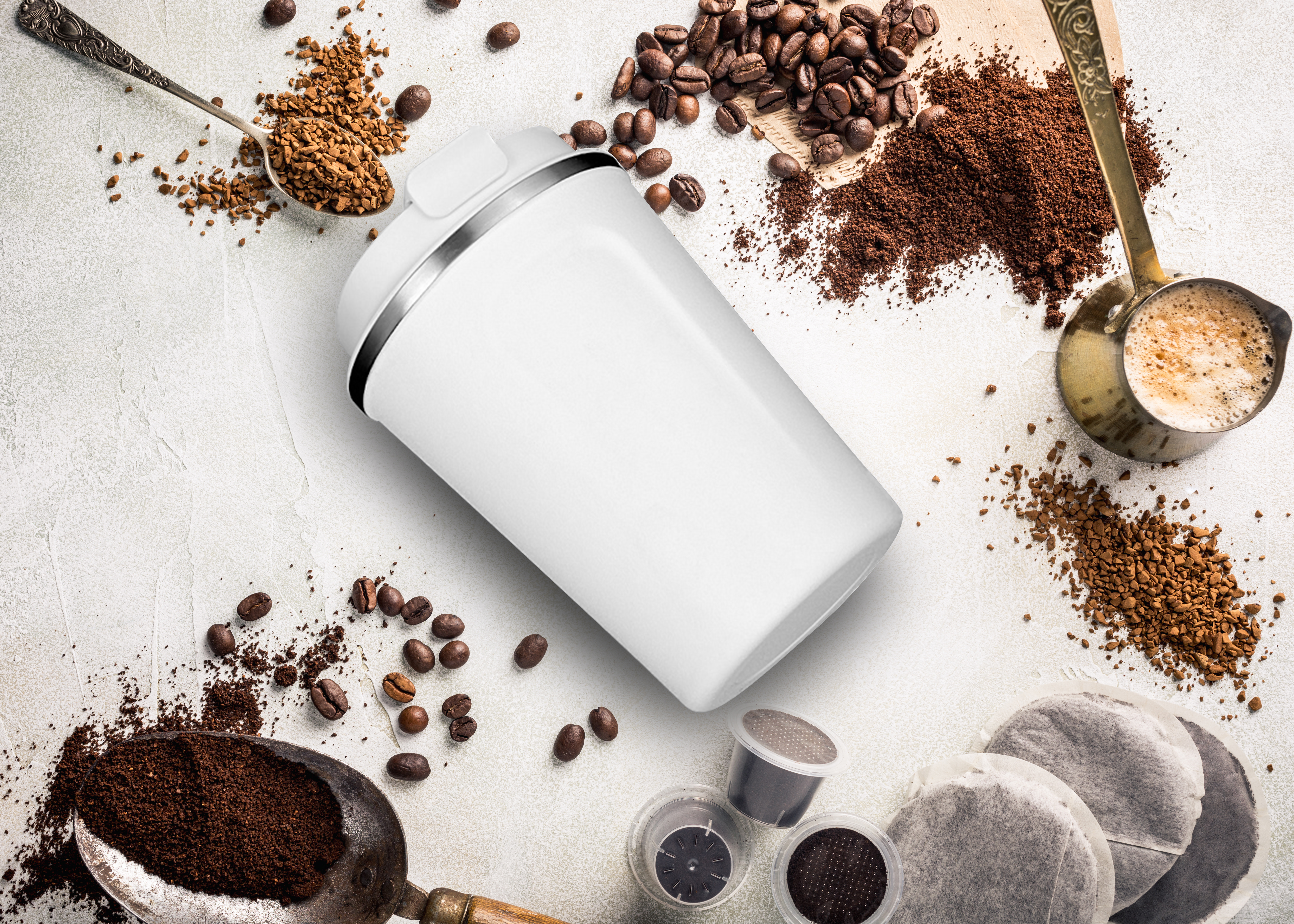13 Oz. Cafe Compact Coffee Cup 5