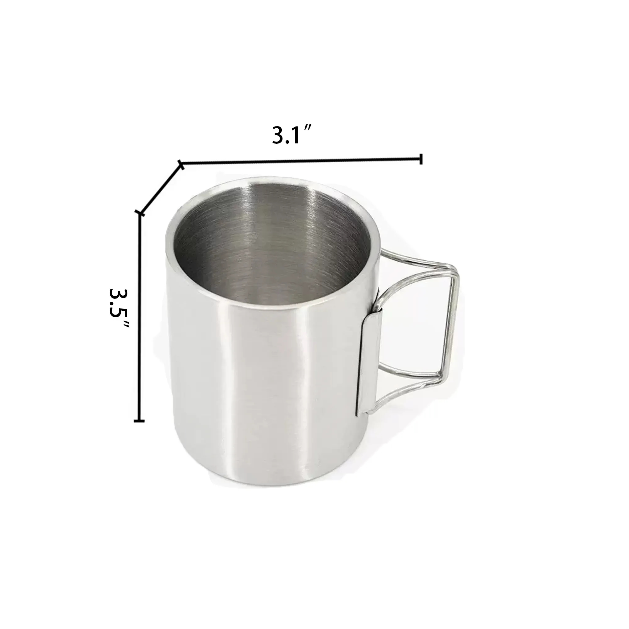 Double Wall Folding Mug 3