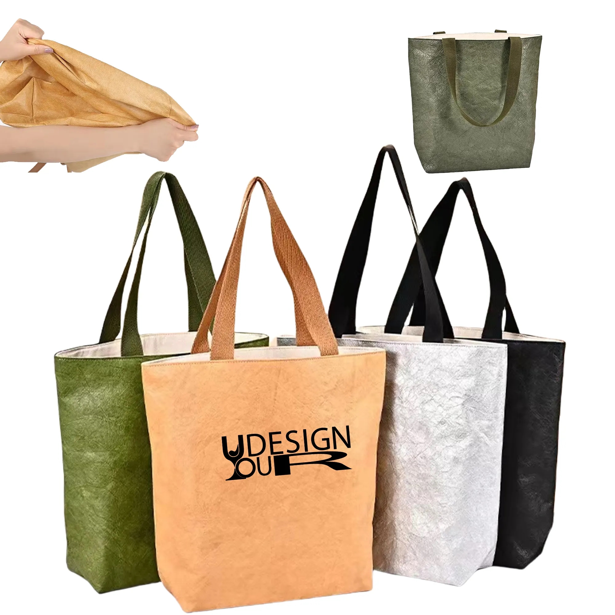 Tyvek Dupont Paper Tote Bag MOQ50