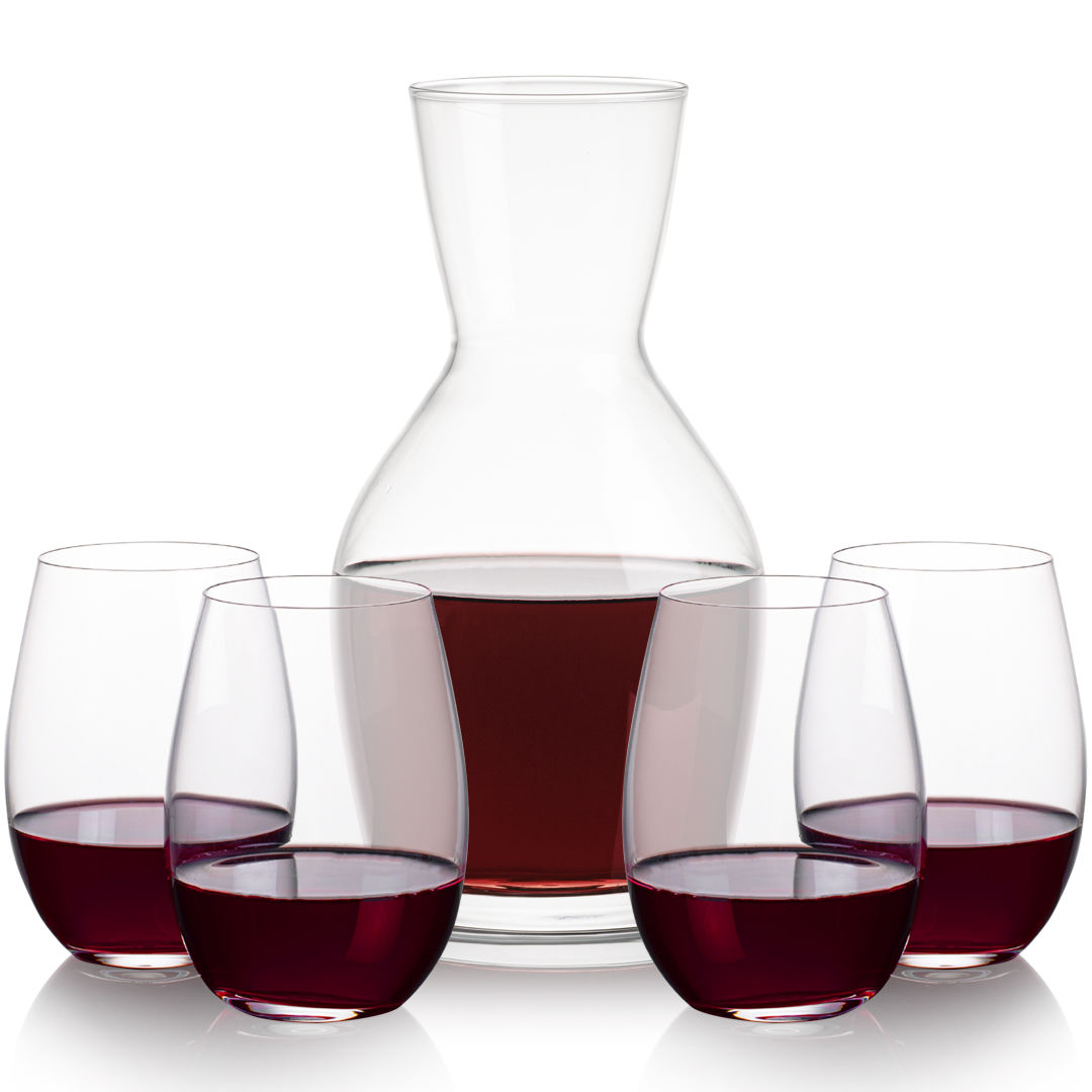 Westwood Carafe & Laurent Stemless 11