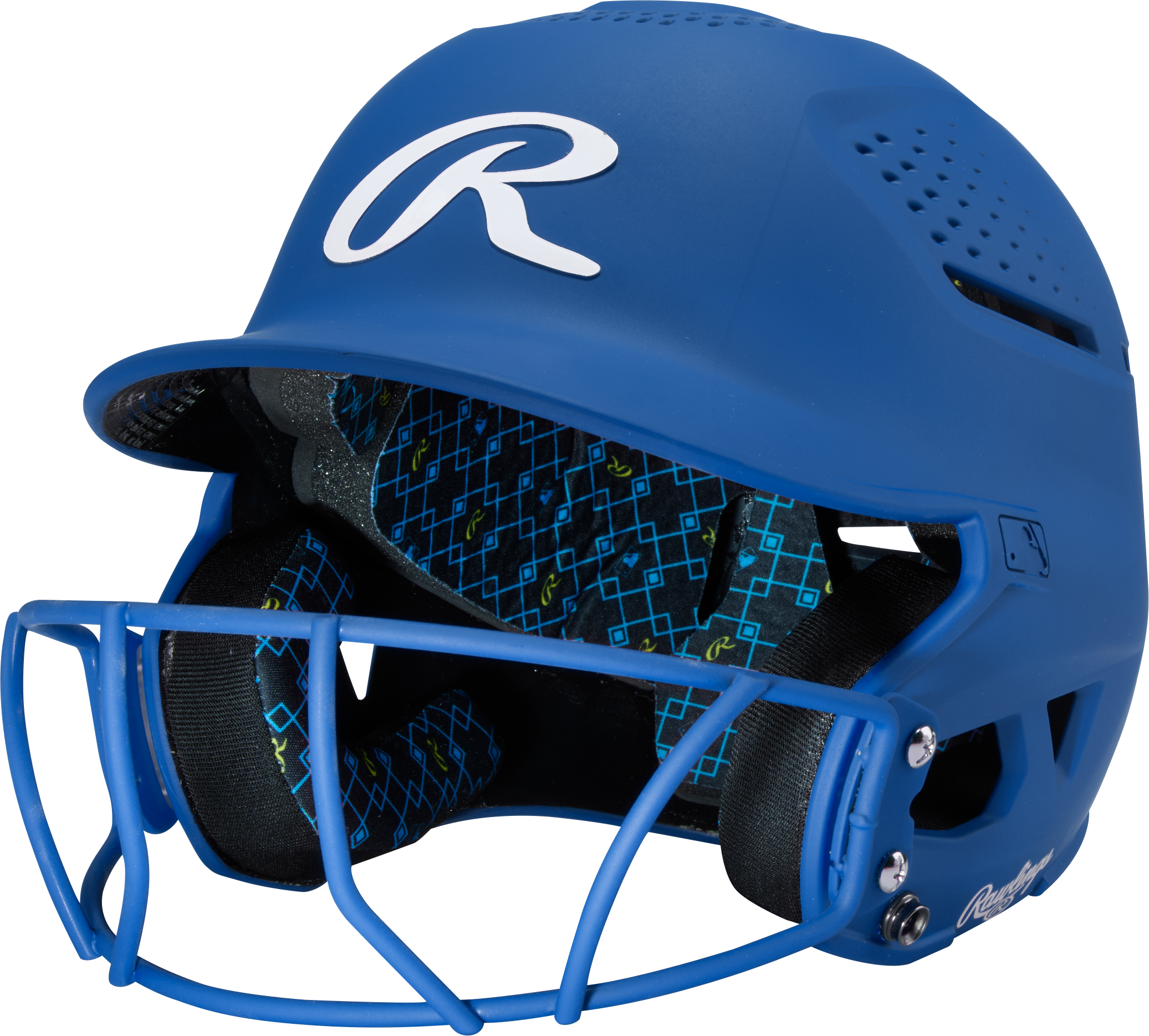 Rawlings RX2 Softball Batting Helmet with Face Mask | NOCSAE Certified 1