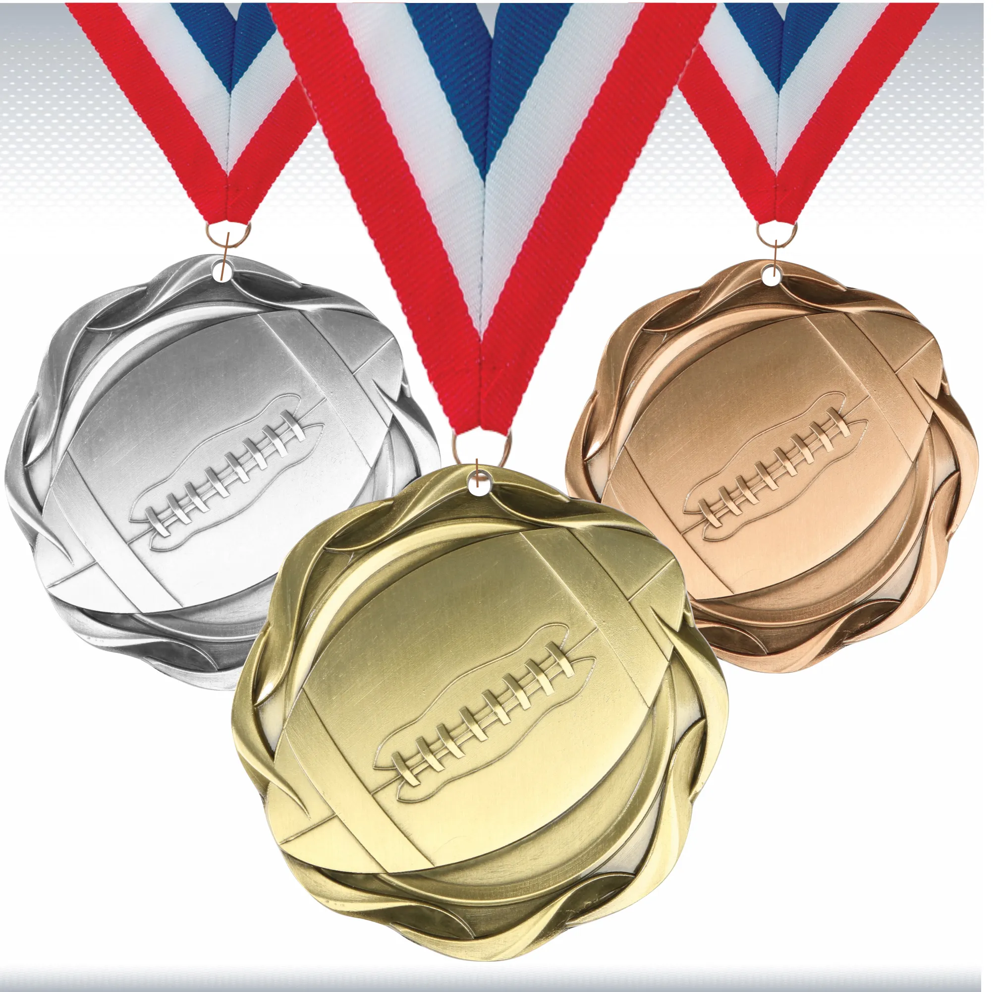 3" Fusion Football Medal 2