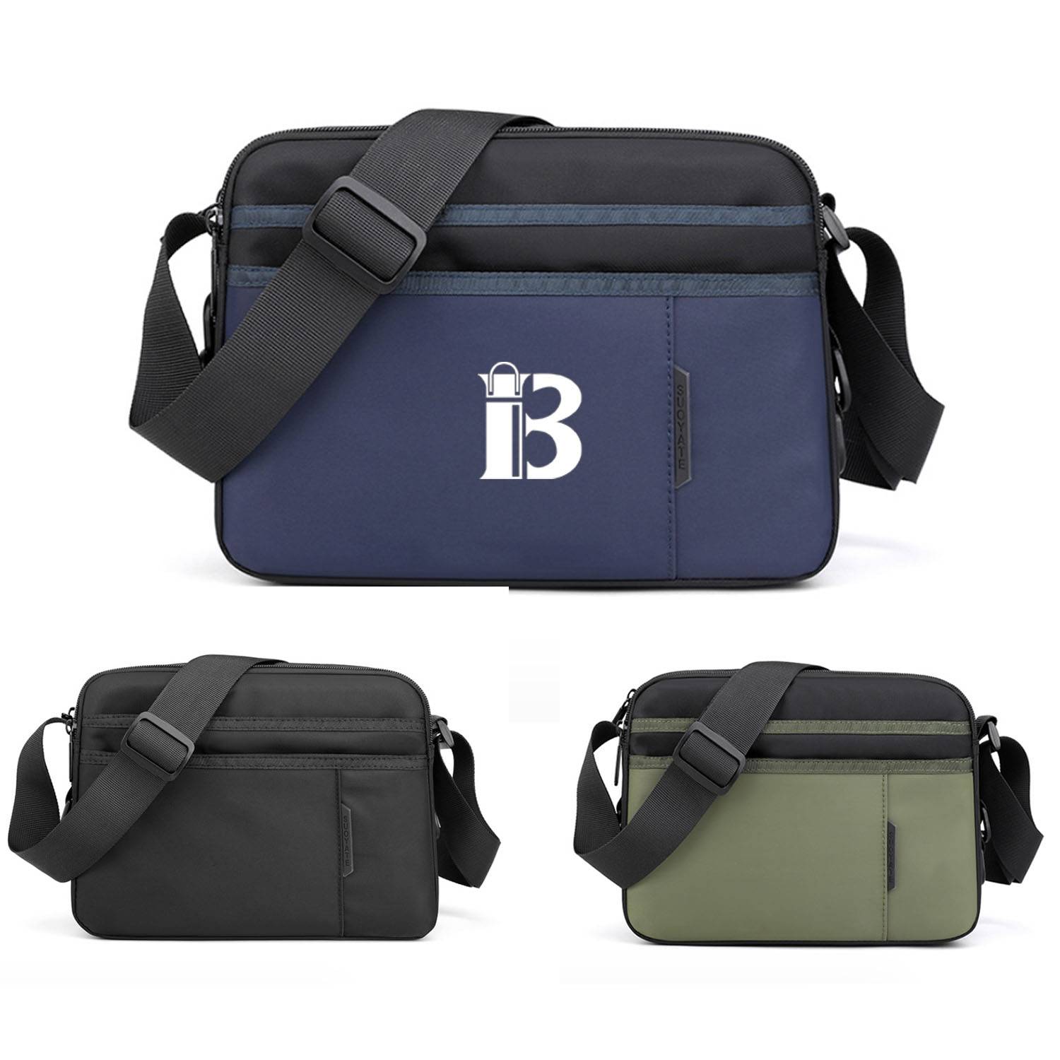 Oxford Men's Business Leisure Travel Crossbody Bag 2