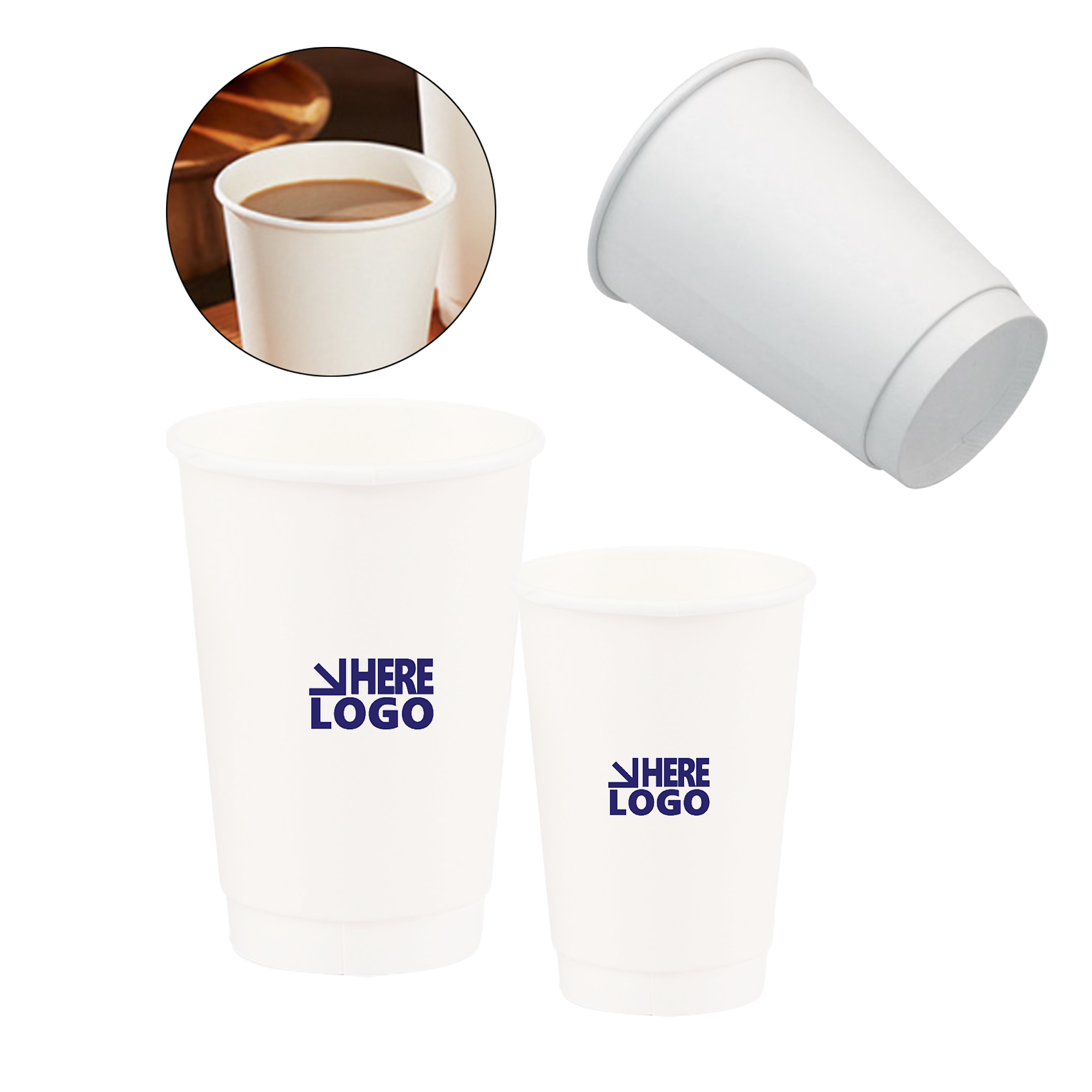 12oz. Disposable Coffee Cup 2