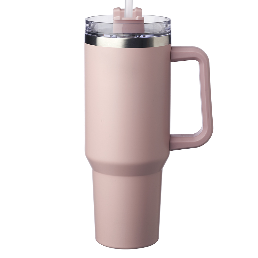 40 oz. Alps Stainless Steel Travel Mugs with Handle 21