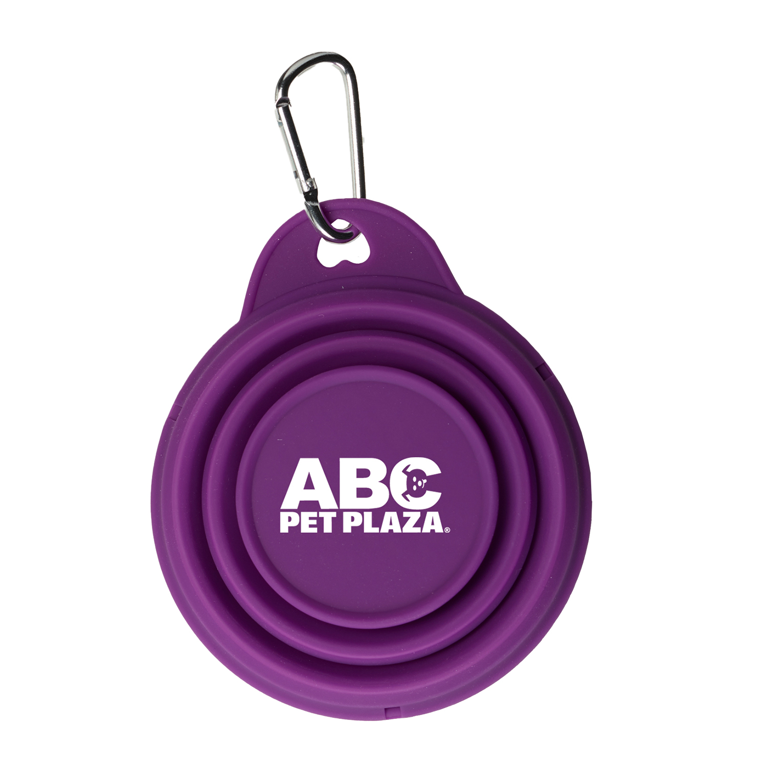 Collapsible Pet Bowl with Carabiner, 8 oz. 8