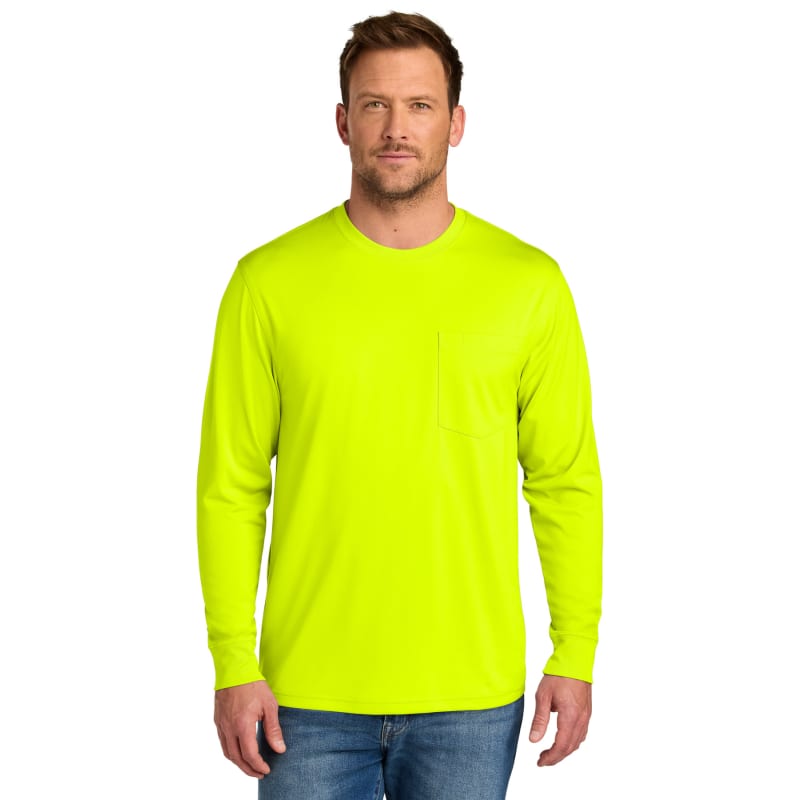 CornerStone Workwear Pro Long Sleeve Pocket Tee 9