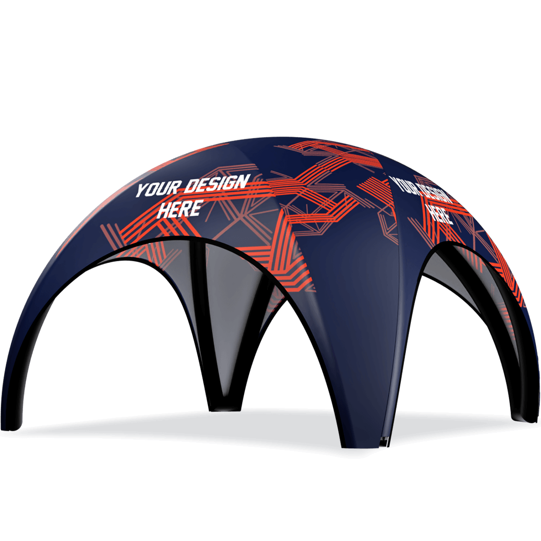 26x26 Printed Inflatable Tent 3