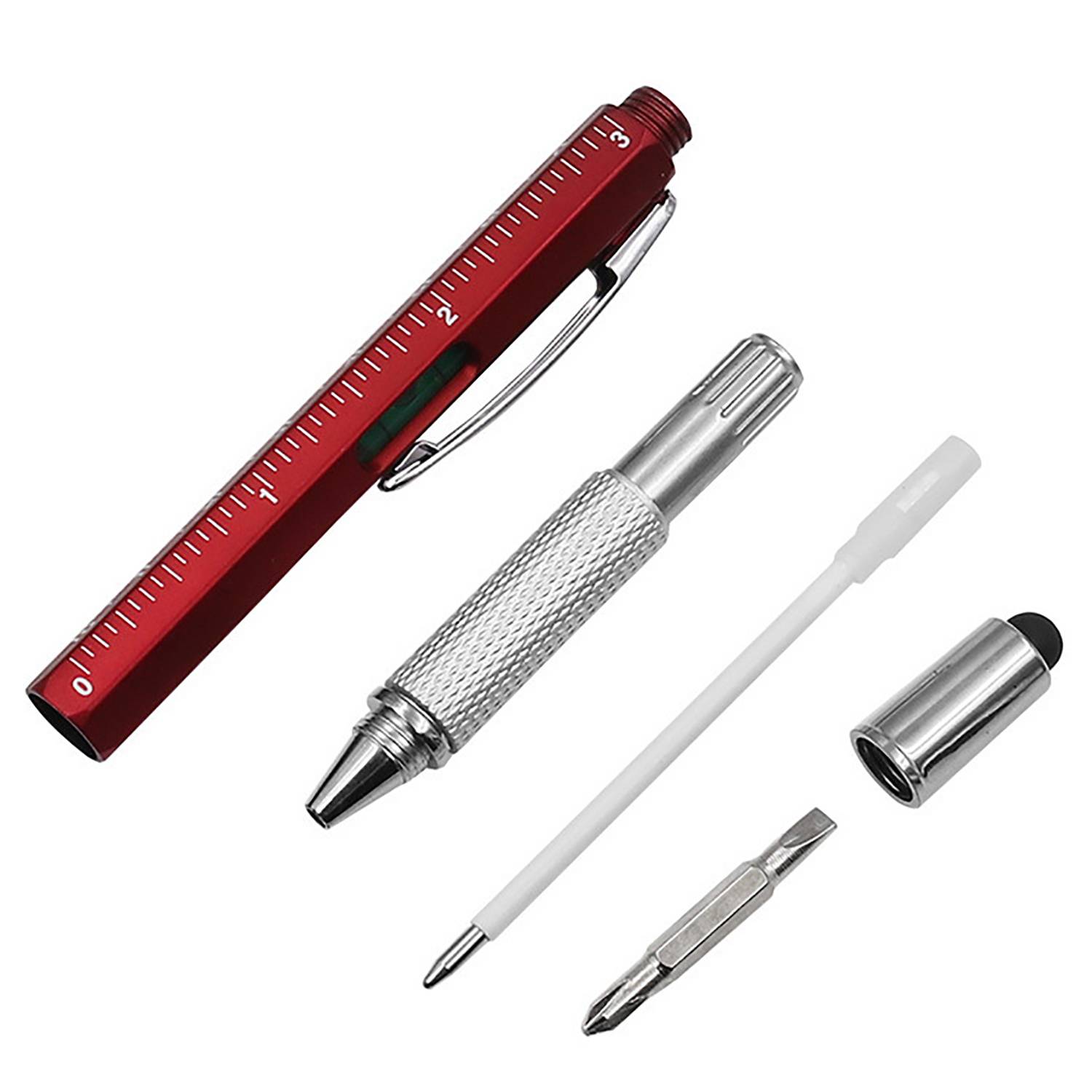 6-in-1 Multitool Pen with Screwdriver and Ruler 6