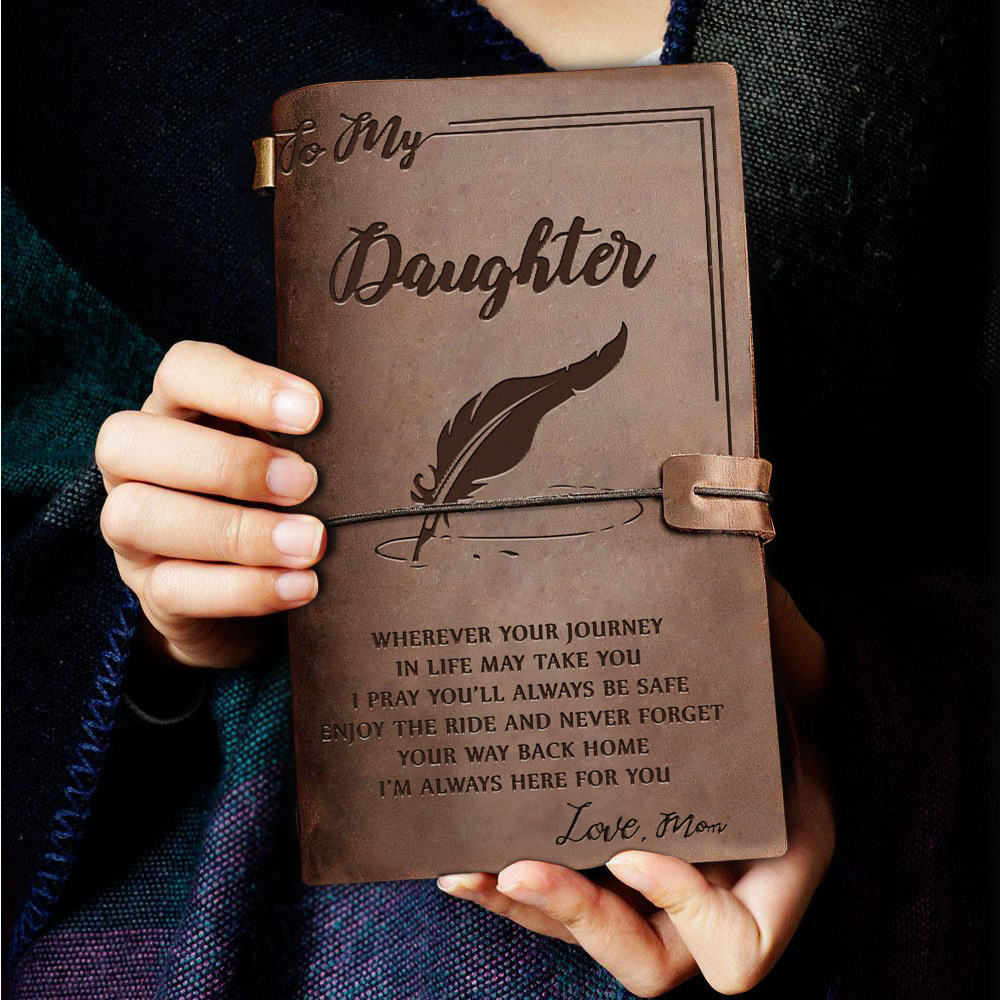 Customized A6 Full Cover Travel Journals 7