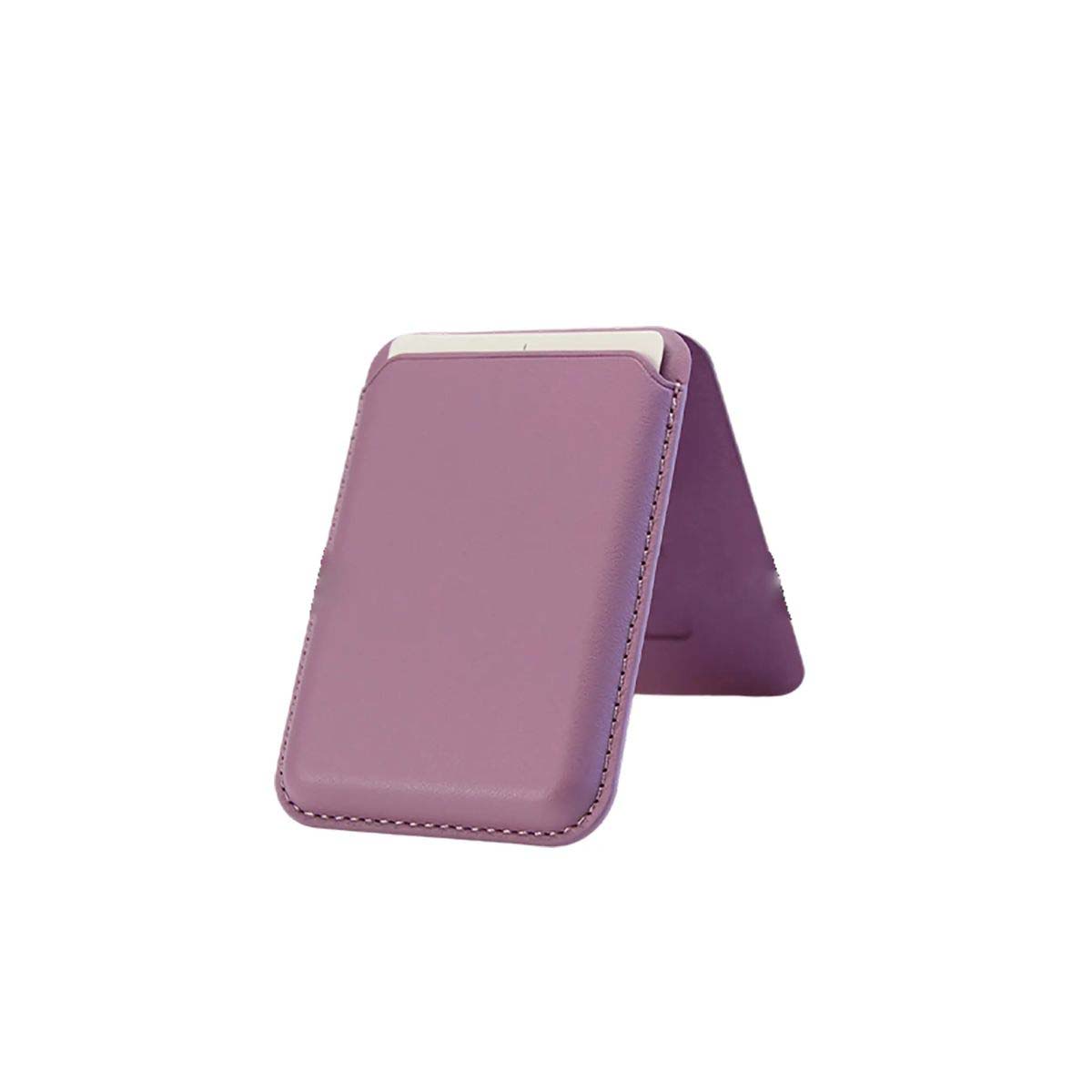 Magnetic PU Phone Wallet with Foldable Stand 17