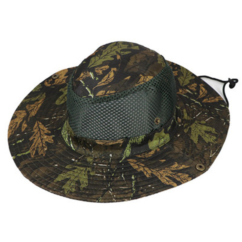 Jungle Leaf Camouflage Hat 7
