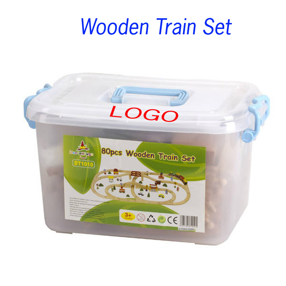 80 PC Ocean Train Set in a Plastic Tub 4
