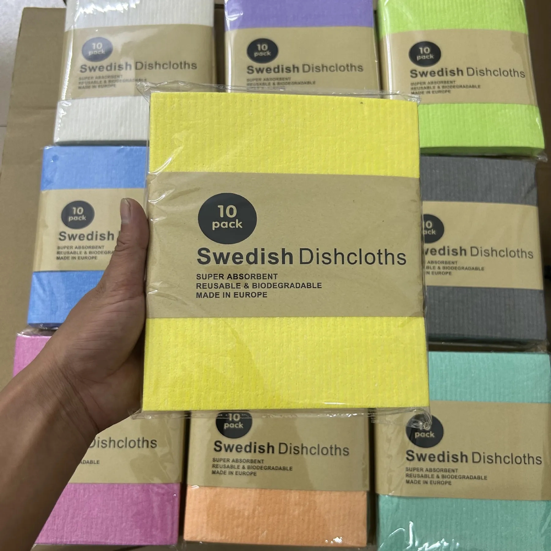Solid Color Degradable Napkins Cloth 20