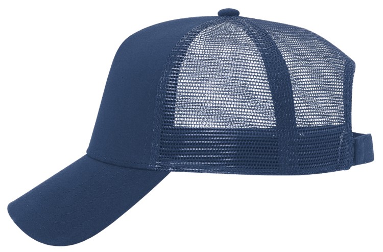 OTTO CAP® 5 Panel Mid Profile Mesh Back Trucker Hat 12