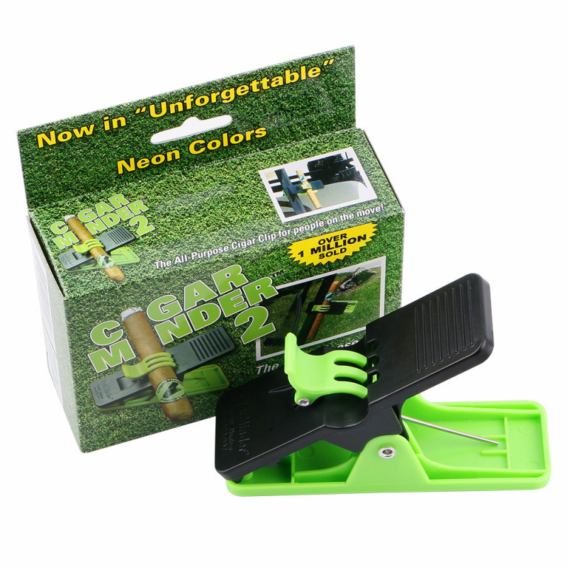 Cigar Holder Clips on aGolf Cart 3