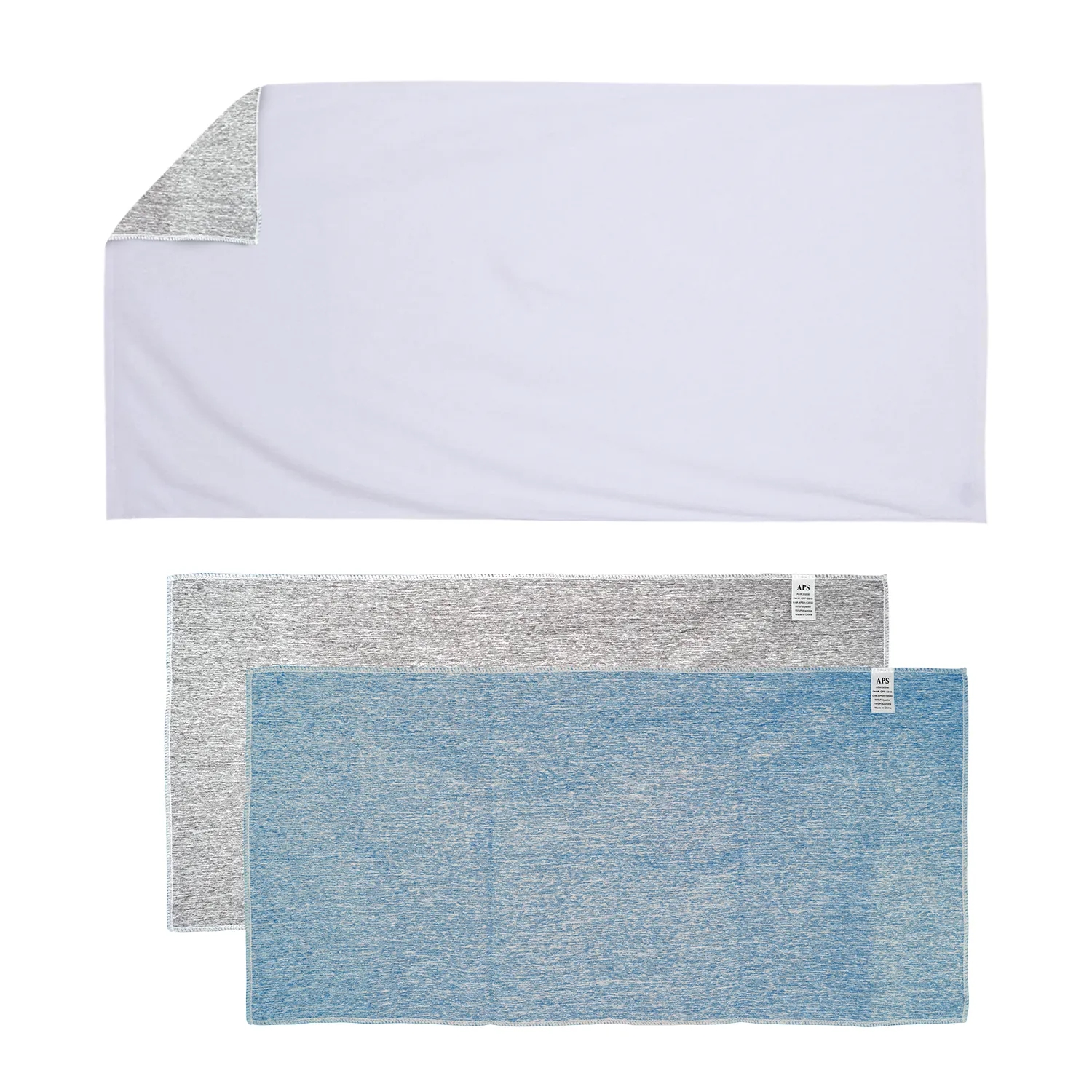 24 x 12 Heather Microfiber Towel 7