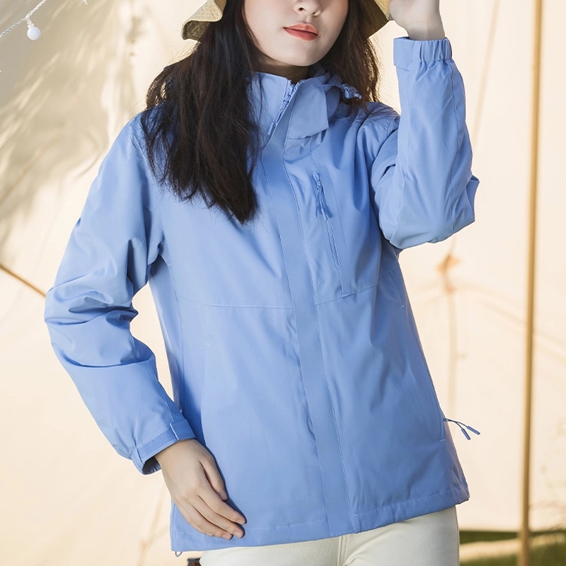 Waterproof Detachable 2-layer Hiking Jacket & Outdoor Coat 12