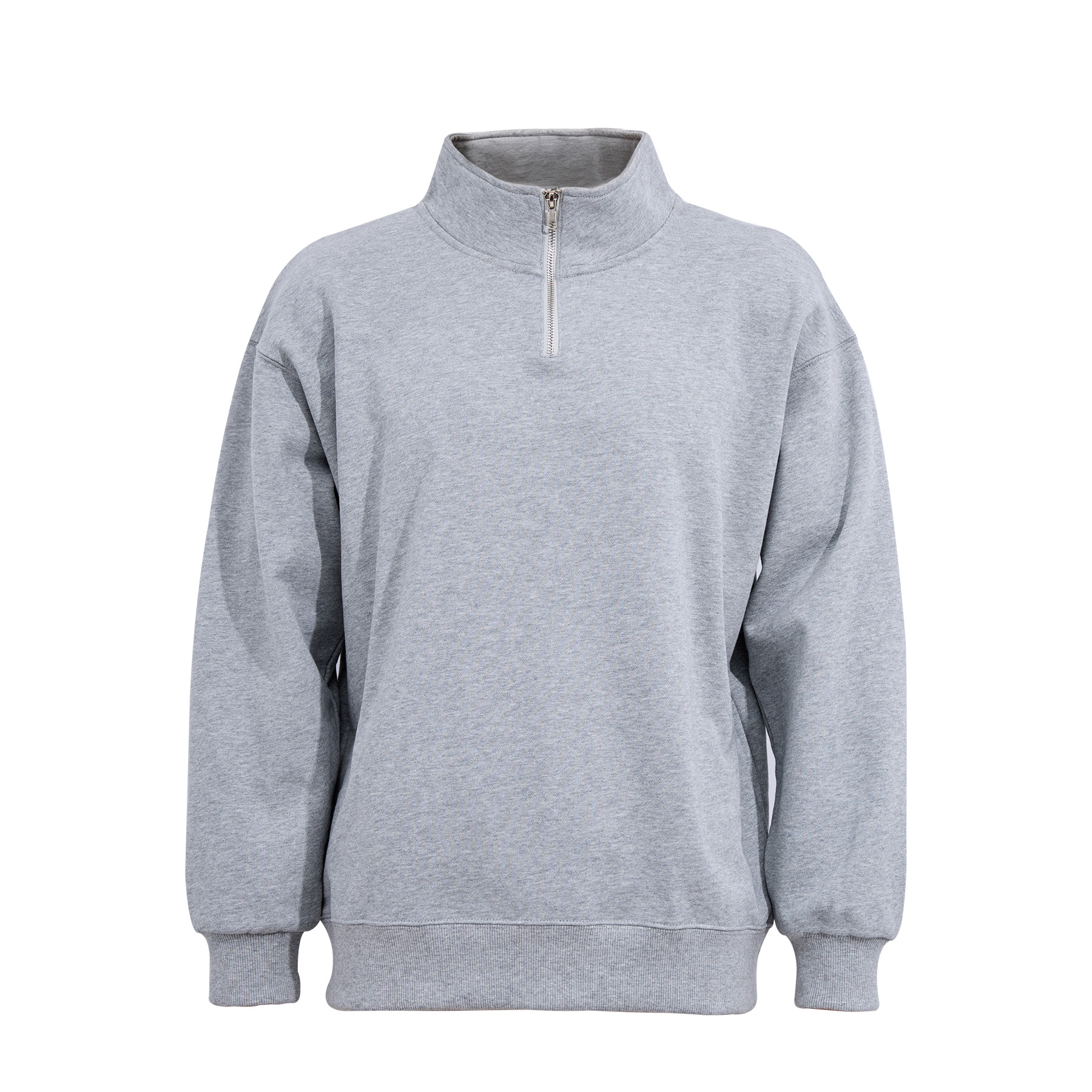 Unisex 100% Pre-Shrunk Cotton Quarter Zip Sweatshirt 5