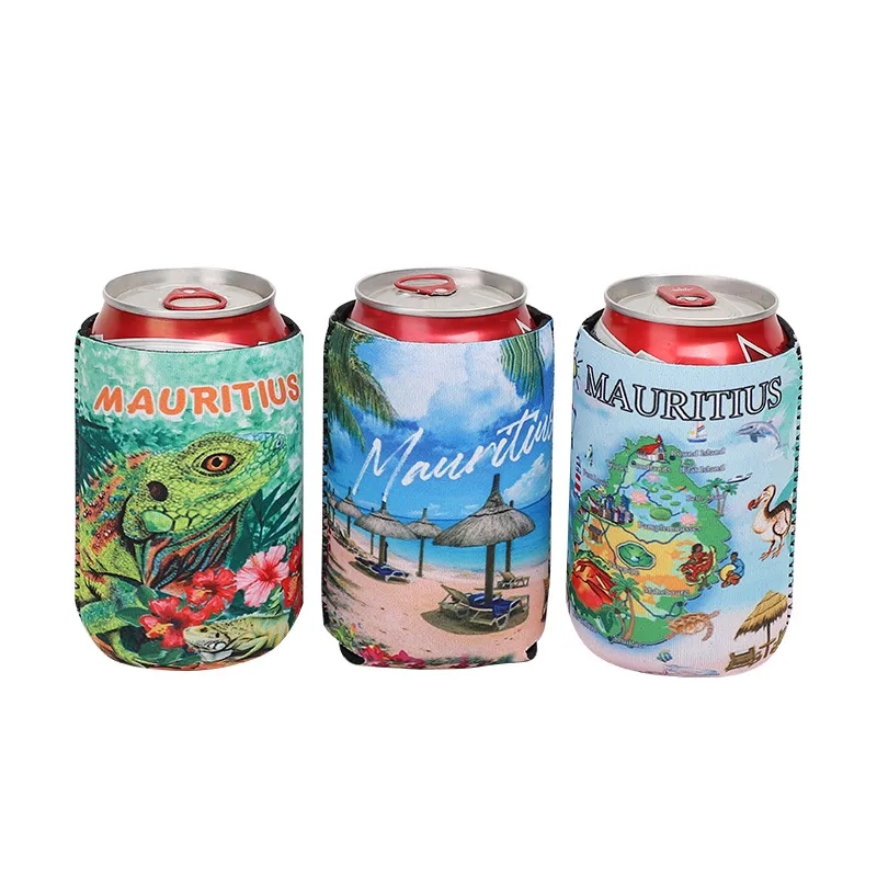 Collapsible Neoprene Can Cooler 4