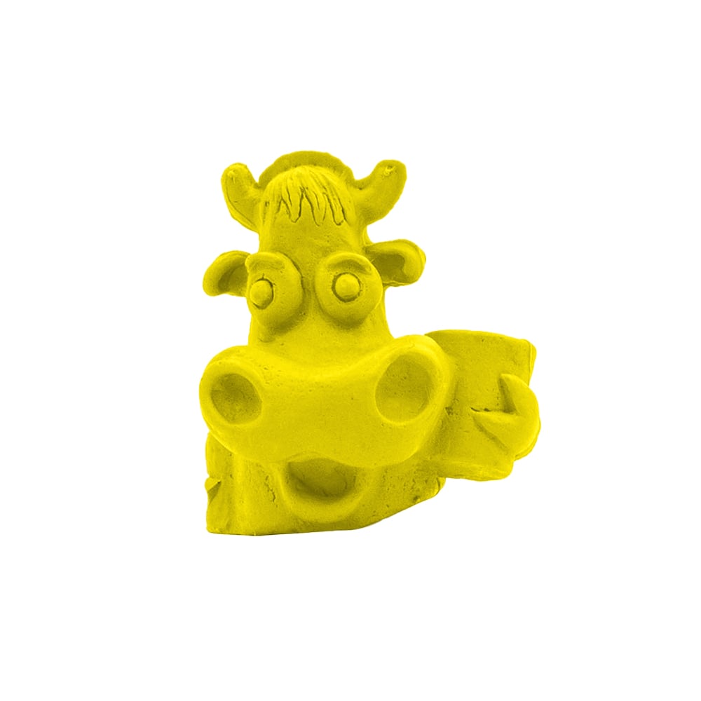 Pencil-Top Eraser Cow with Milk 1