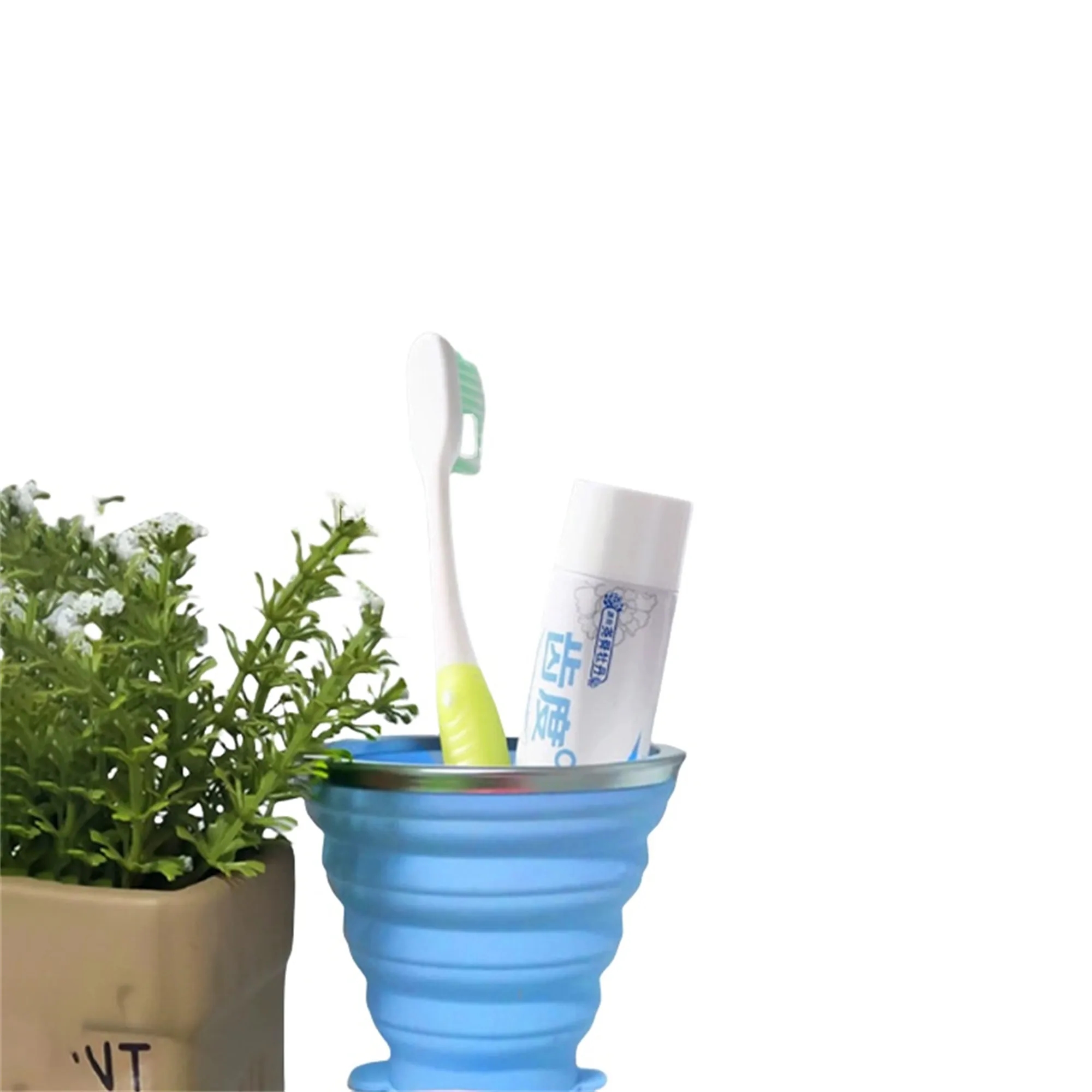 Silicone Collapsible Travel Water Cup 1
