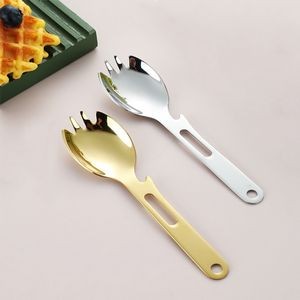 Versatile Stainless Steel 4 In 1 Spork Spoon Fork 11