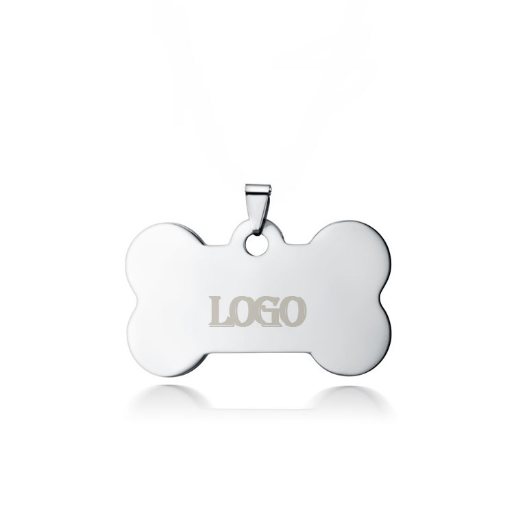 Bone Shape Pet Nameplate 2