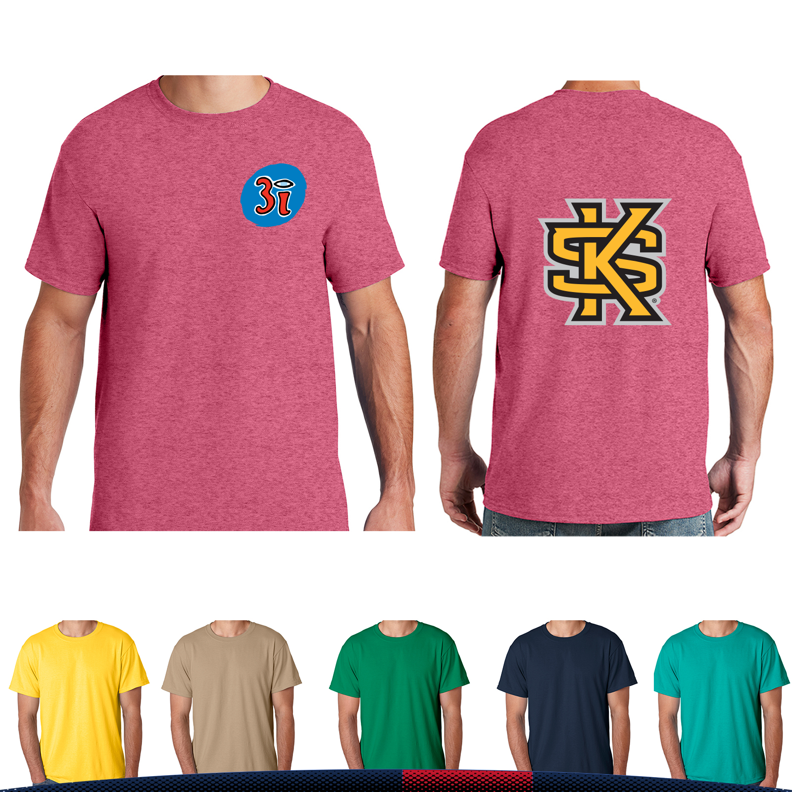 Jerzees® Adult Cotton/Polyester Preshrunk T-Shirts 10