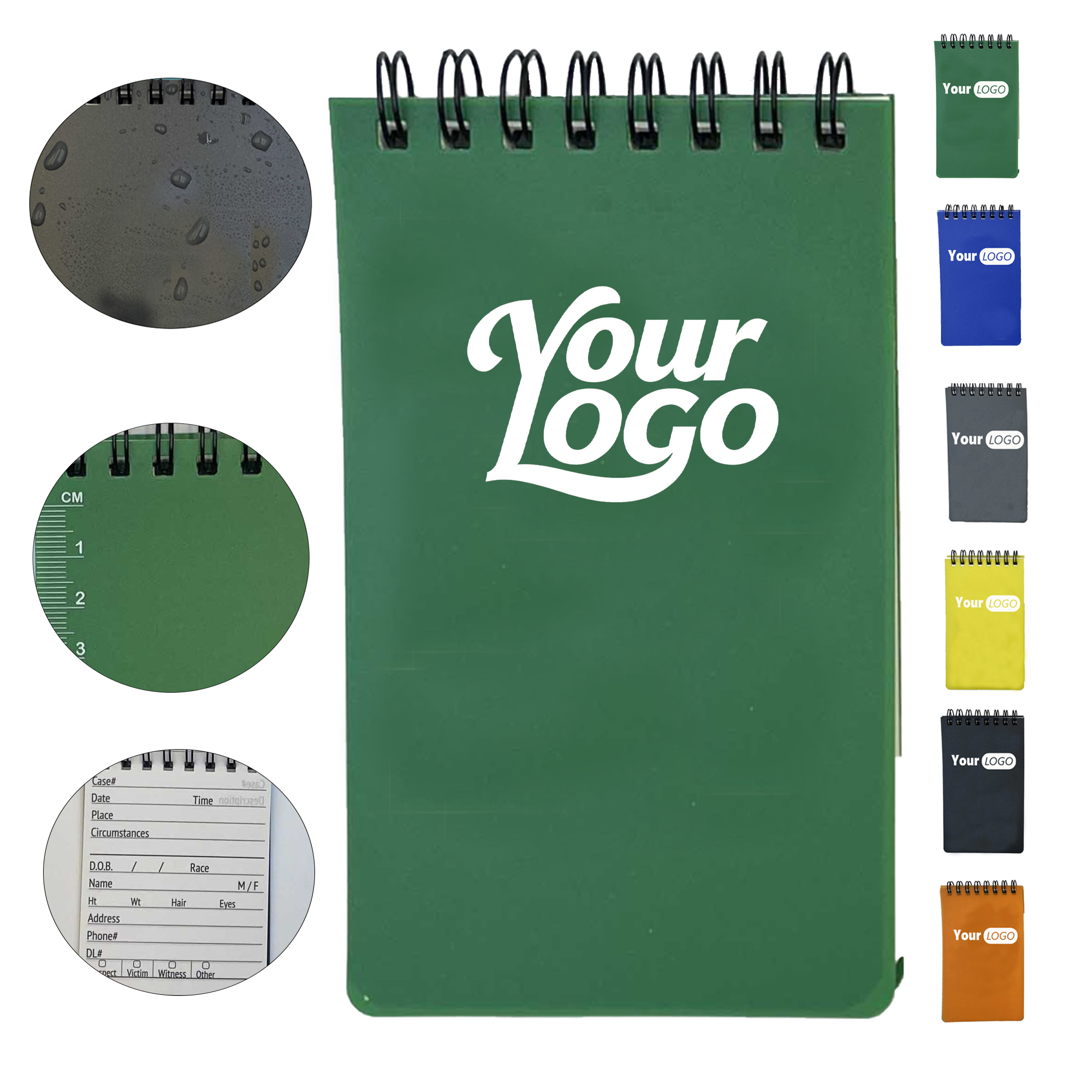 Recyclable Spiral Small Notebooks 1
