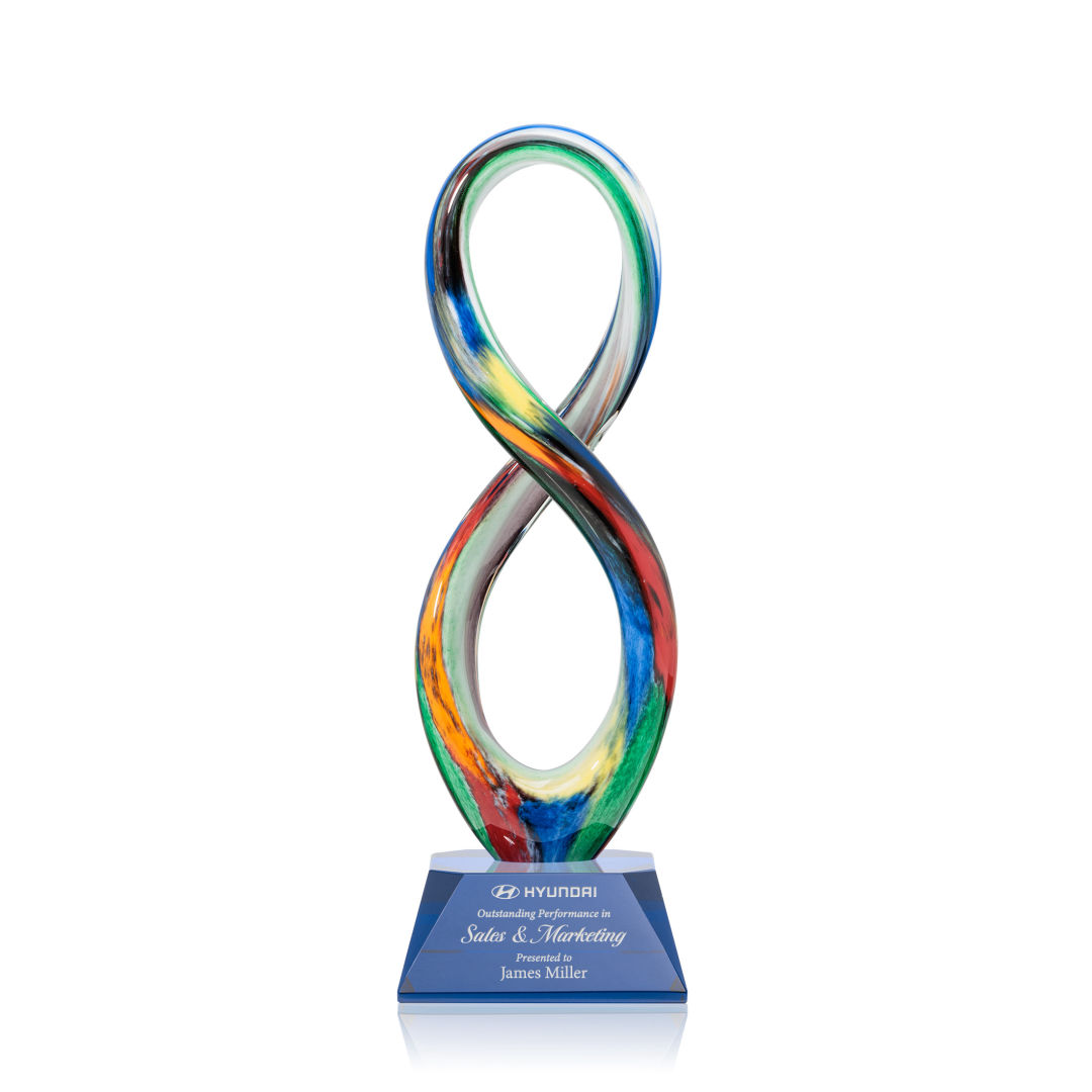 Duarte Award on Sheffield Base - Blue 9