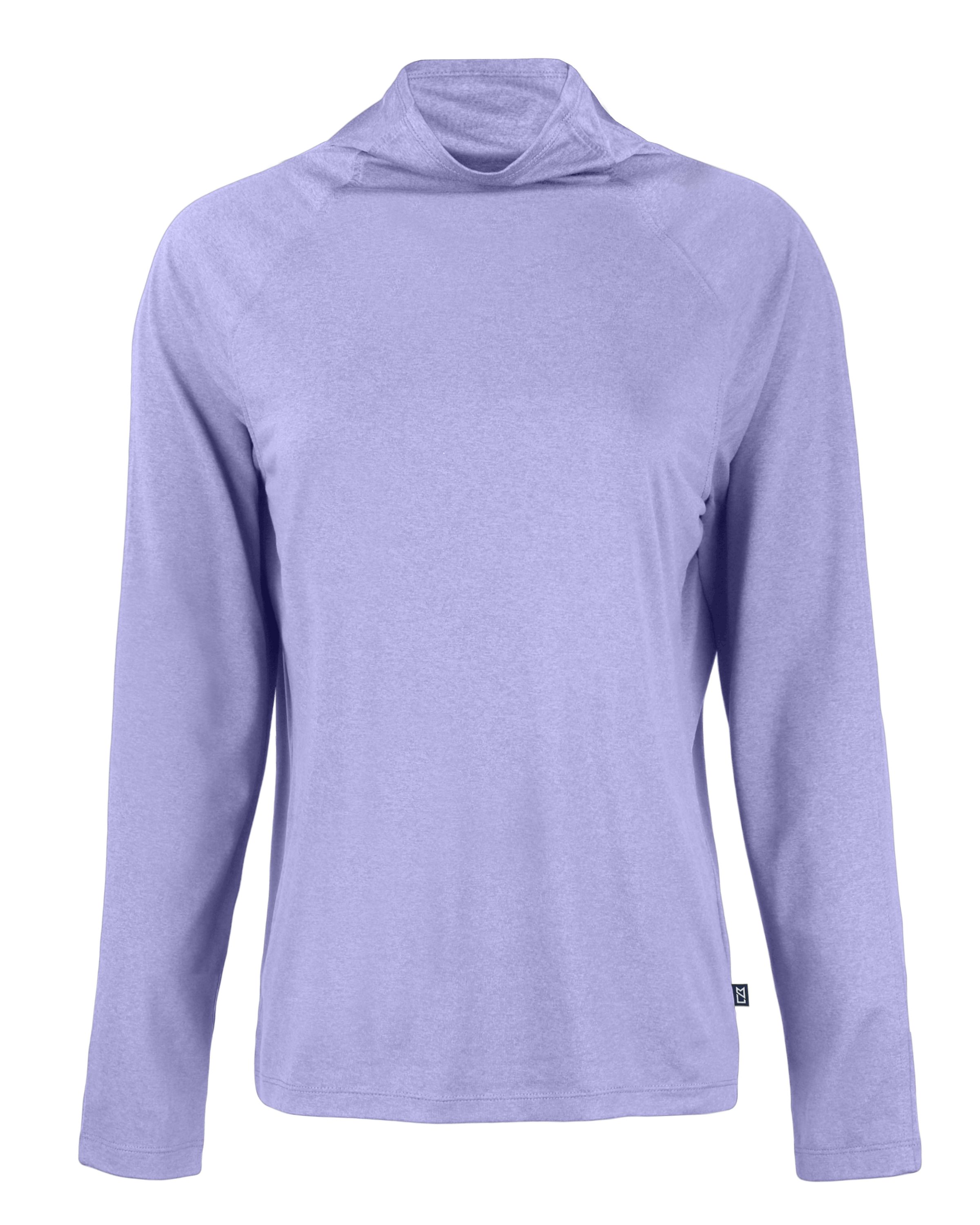 Cutter & Buck Coastline Recycled Double Peached Womens Funnel Neck Pullover 7