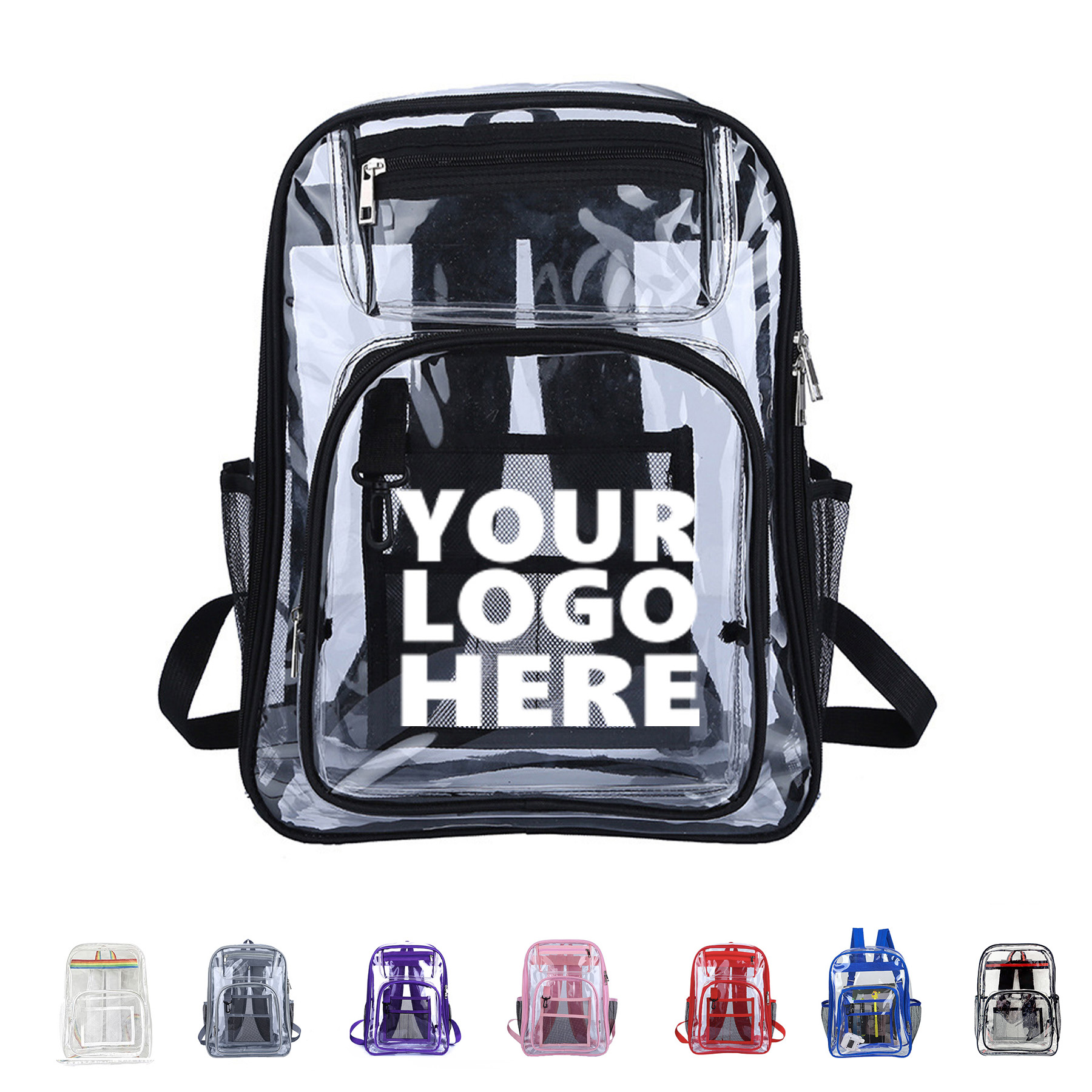 PVC Transparent Backpack 1