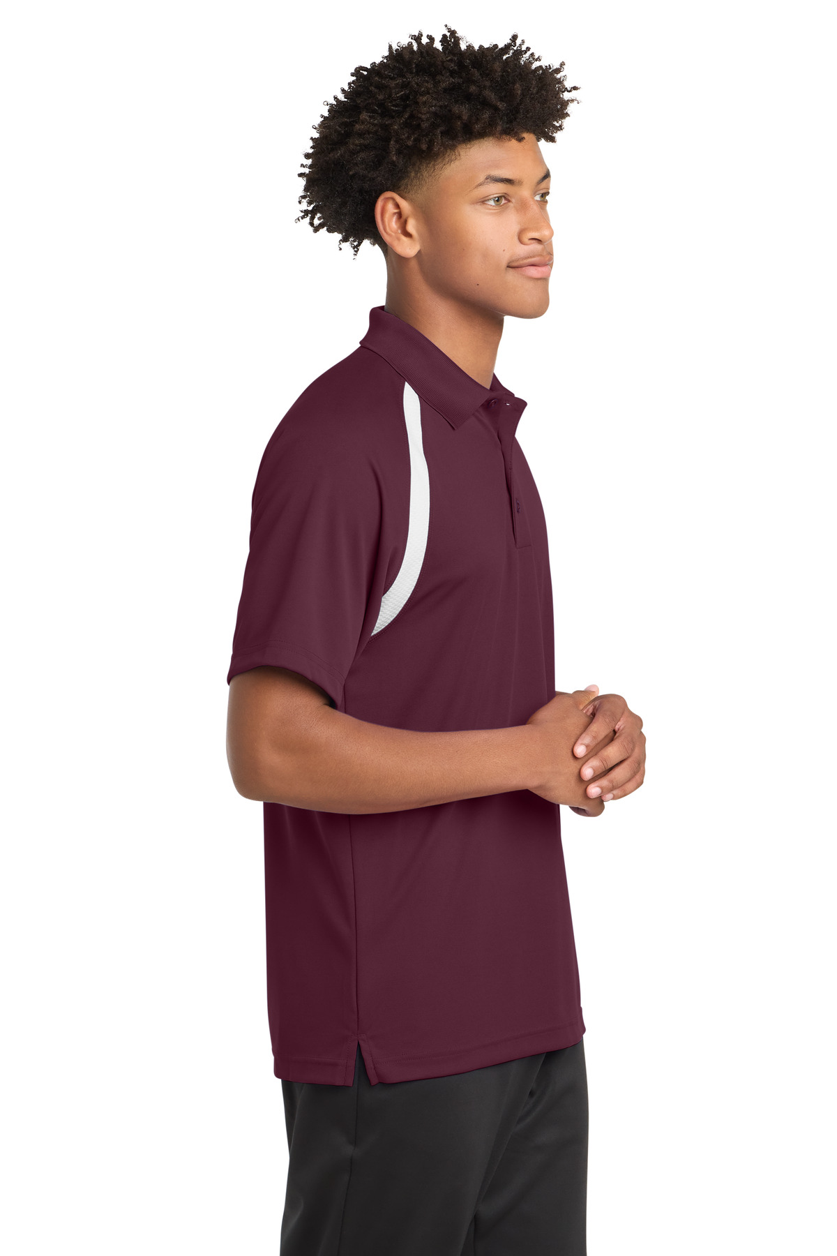 Sport-Tek Dry Zone Colorblock Raglan Polo. T476 2