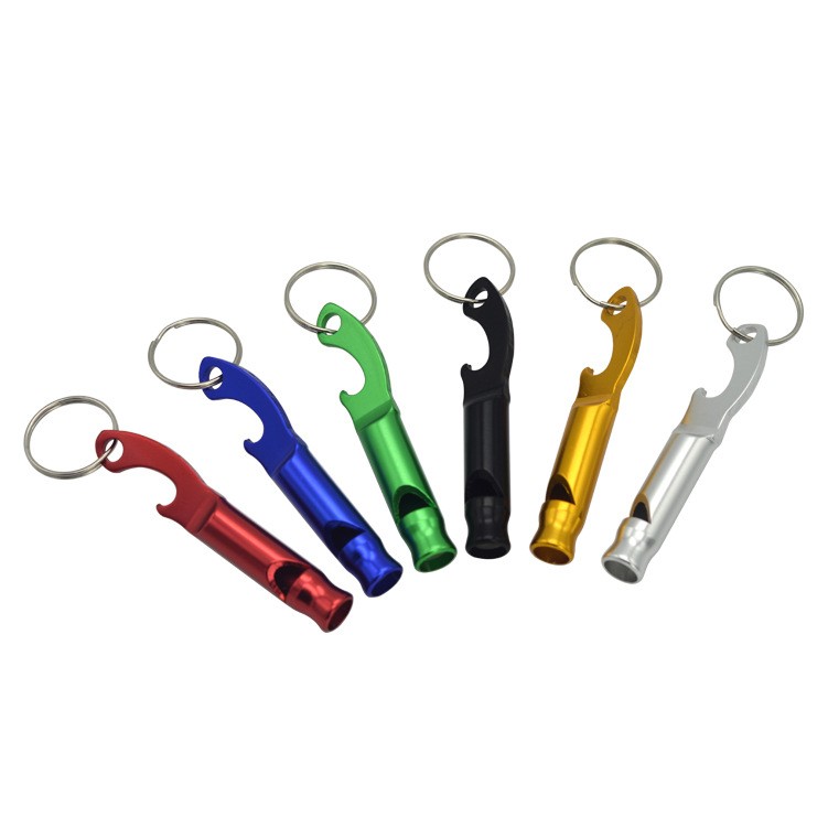 2 In 1 Beer Bottle Opener Portable Whistle 4