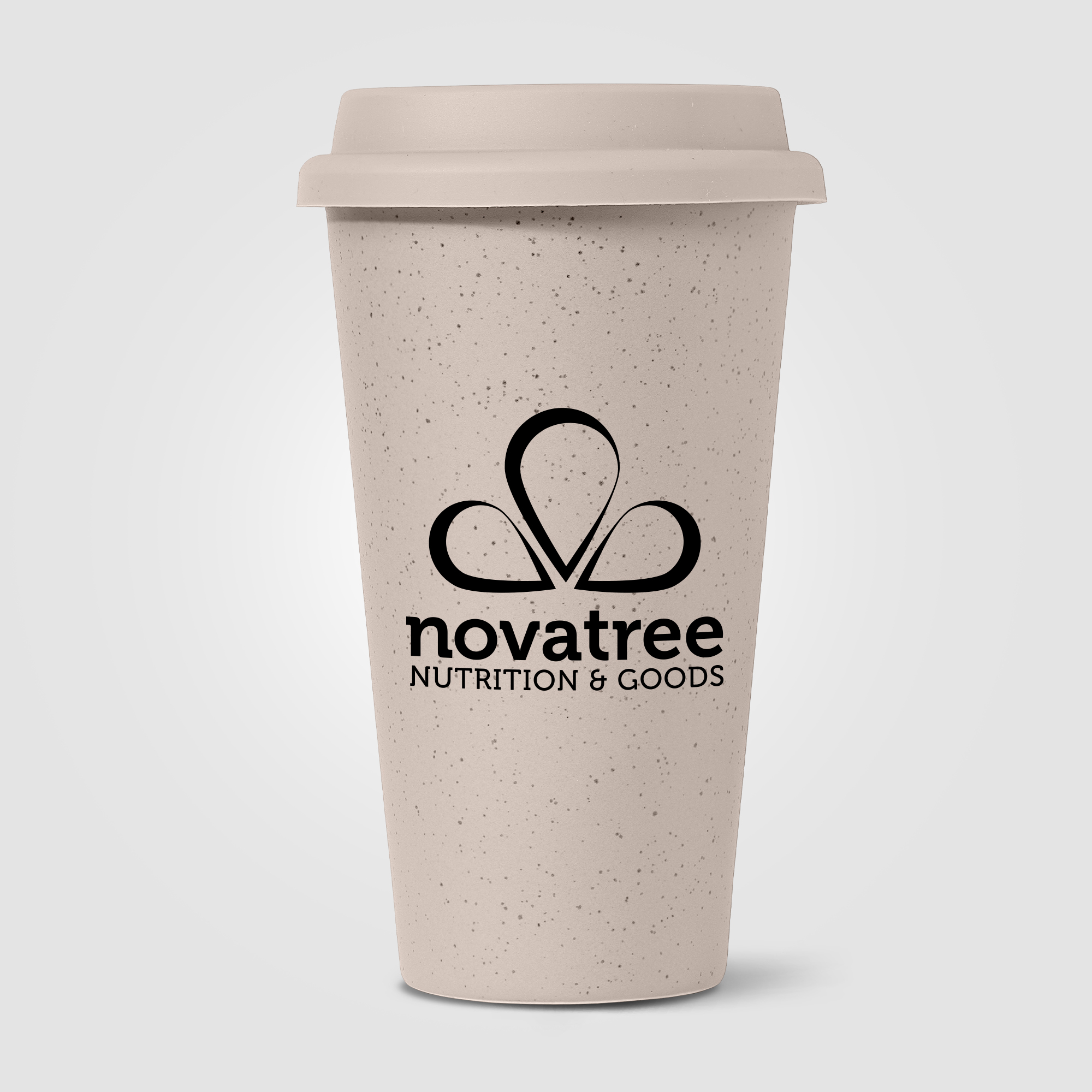Equator - 9 oz. Double Wall Ceramic Tumbler with Silicone Lid 8