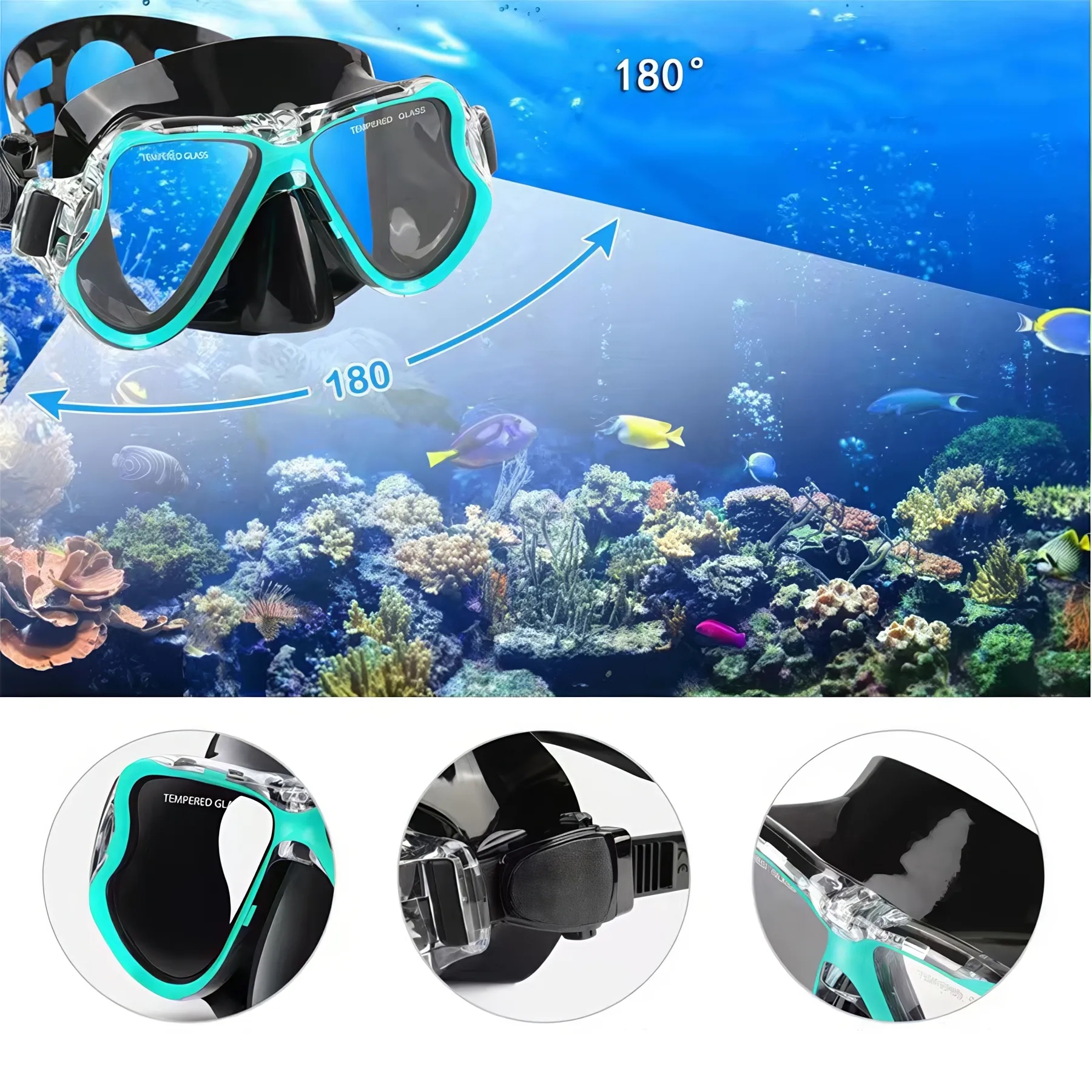 Dry Snorkel Set 4