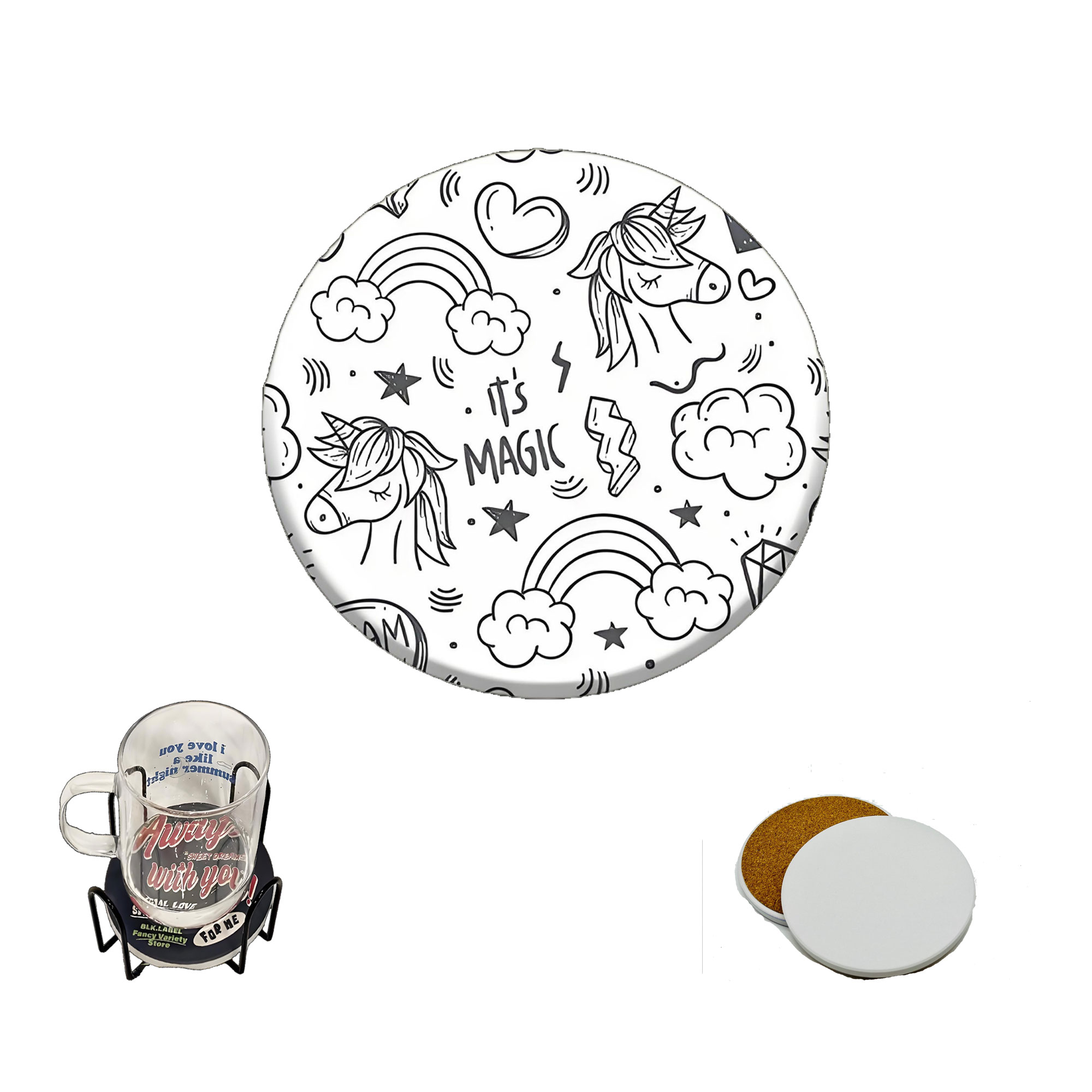 Water Absorbing And Anti Slip Coaster 2