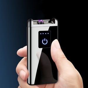 Slim Card Design Dual Electric Arc Lighter 9
