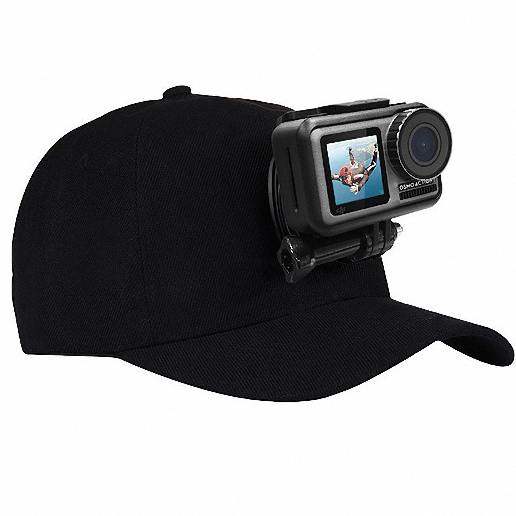 Action Camera Baseball Cap Holder 4