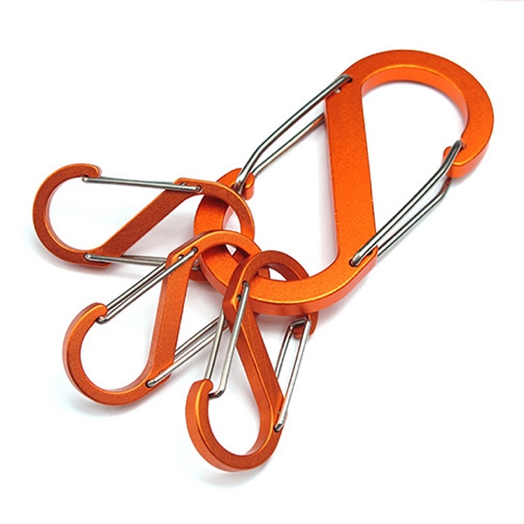 Carabiner Keychain with Polyester Strap 2