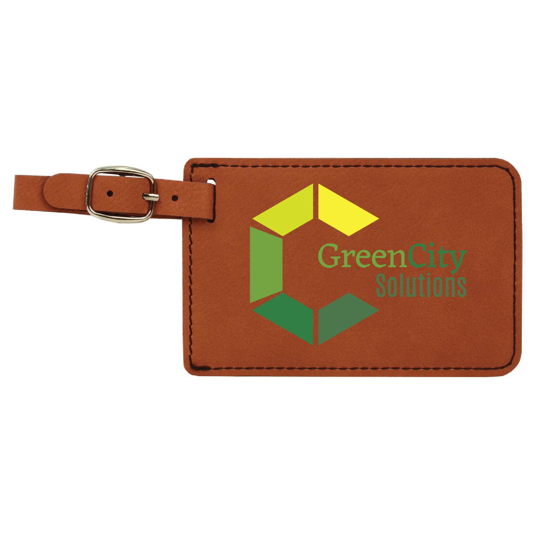 Rawhide Leatherette Luggage Tag